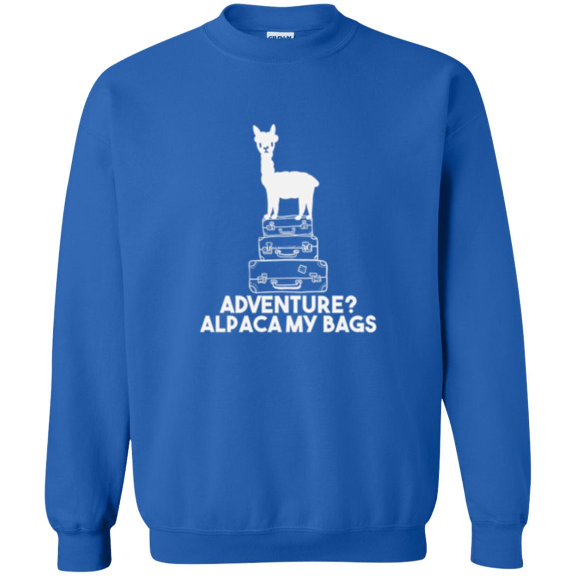 Alpaca Lover T-shirt Adventure Alpacamy My Bags Royal