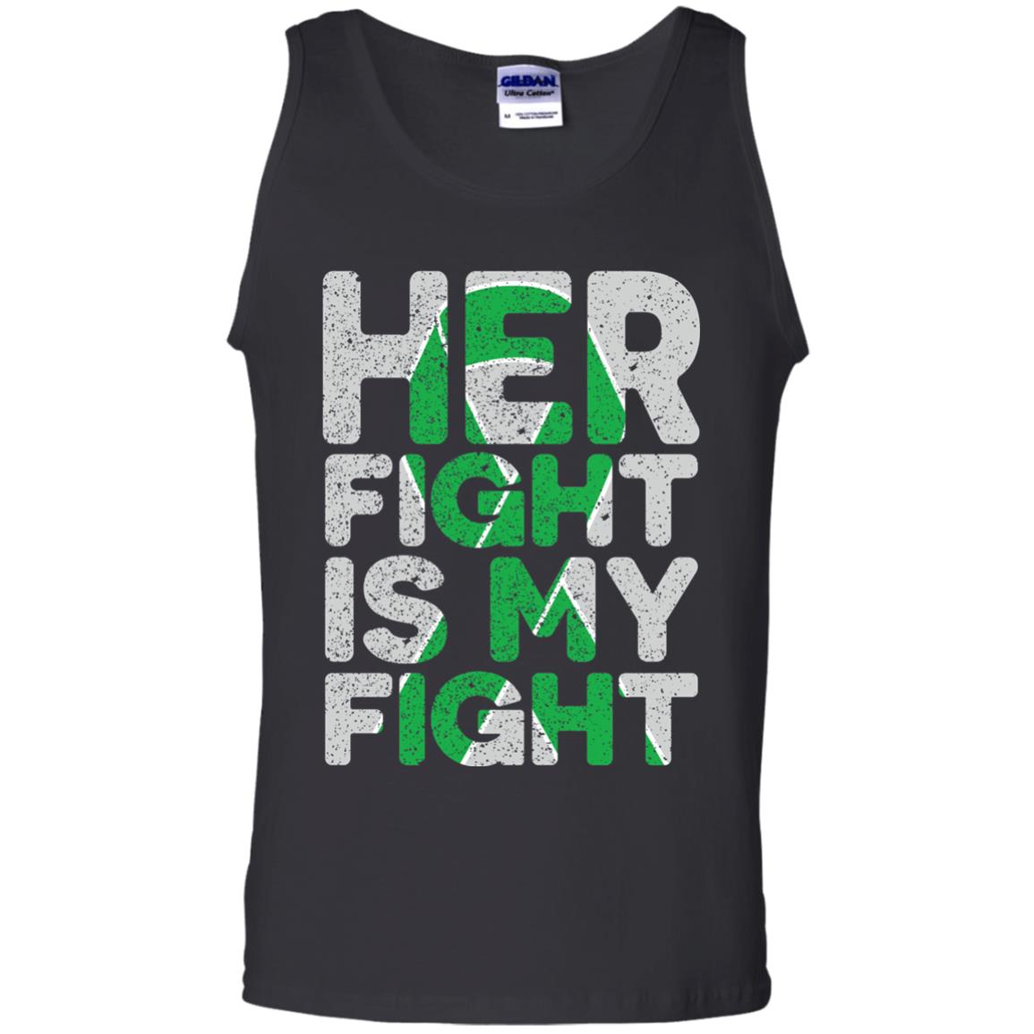 Her Fight Is My Fight Cerebral Palsy Support Shirt Black