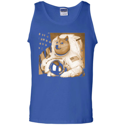 Astronomy T-shirt Dogecoin Moon Astronaut Crypto Royal