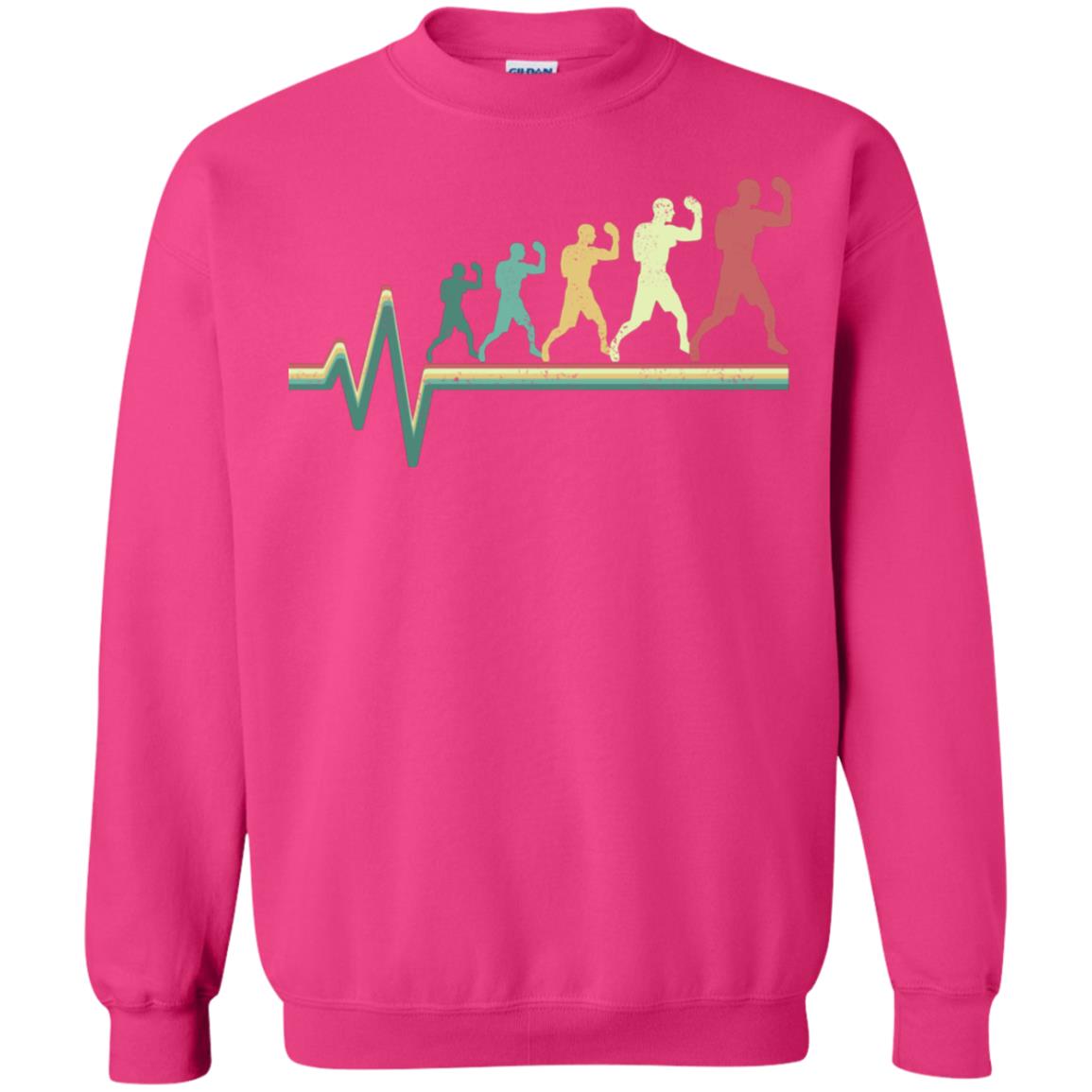 Boxing Heartbeat Boxer Gift Shirt Heliconia