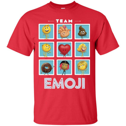 Film T-shirt Emoji Panels Graphic T-shirt Red