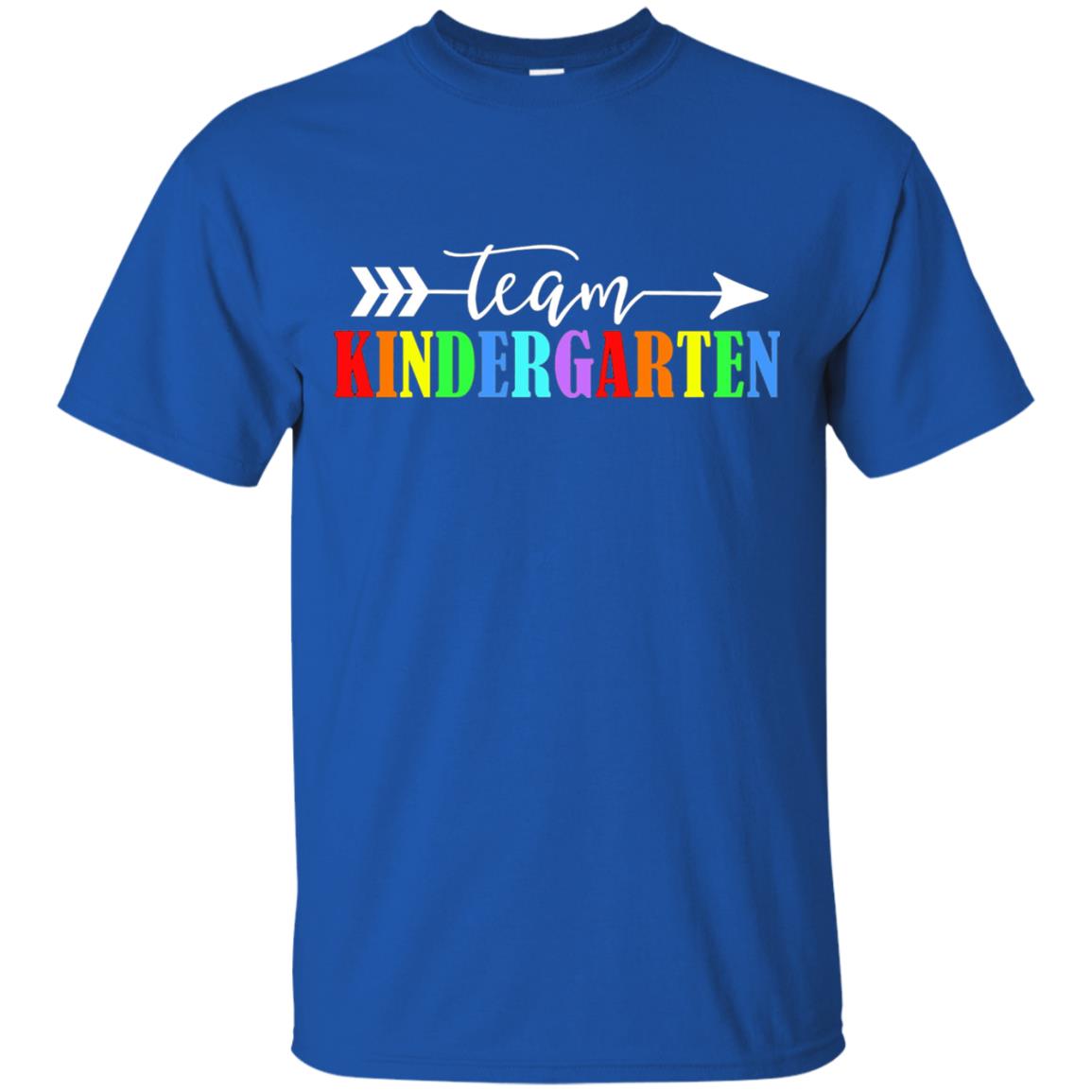 Team Kindergarten Teacher T-shirt Royal