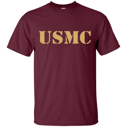 Usmc Us Navy Armed Forces Shirt Maroon