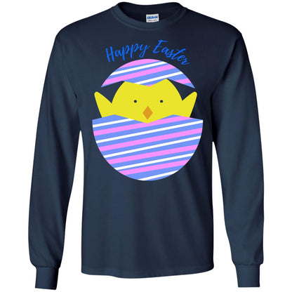 Easter Shirt Happy Easter Navy