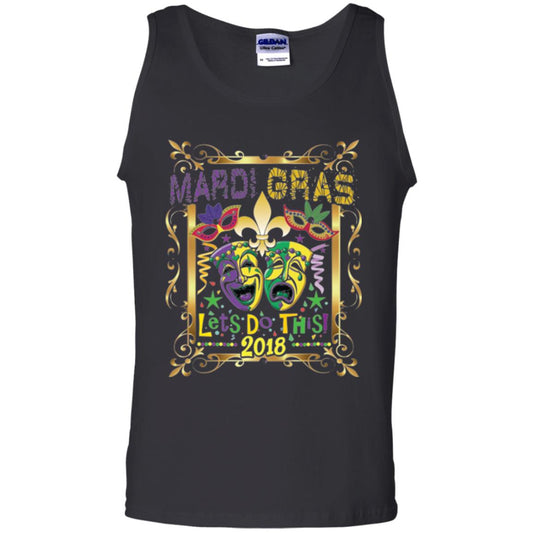 Mardi Gras Let_s Do This 2018 T-shirt Black