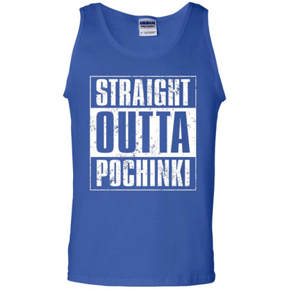 Gaming T-shirt Straight Outta Pochinki Royal