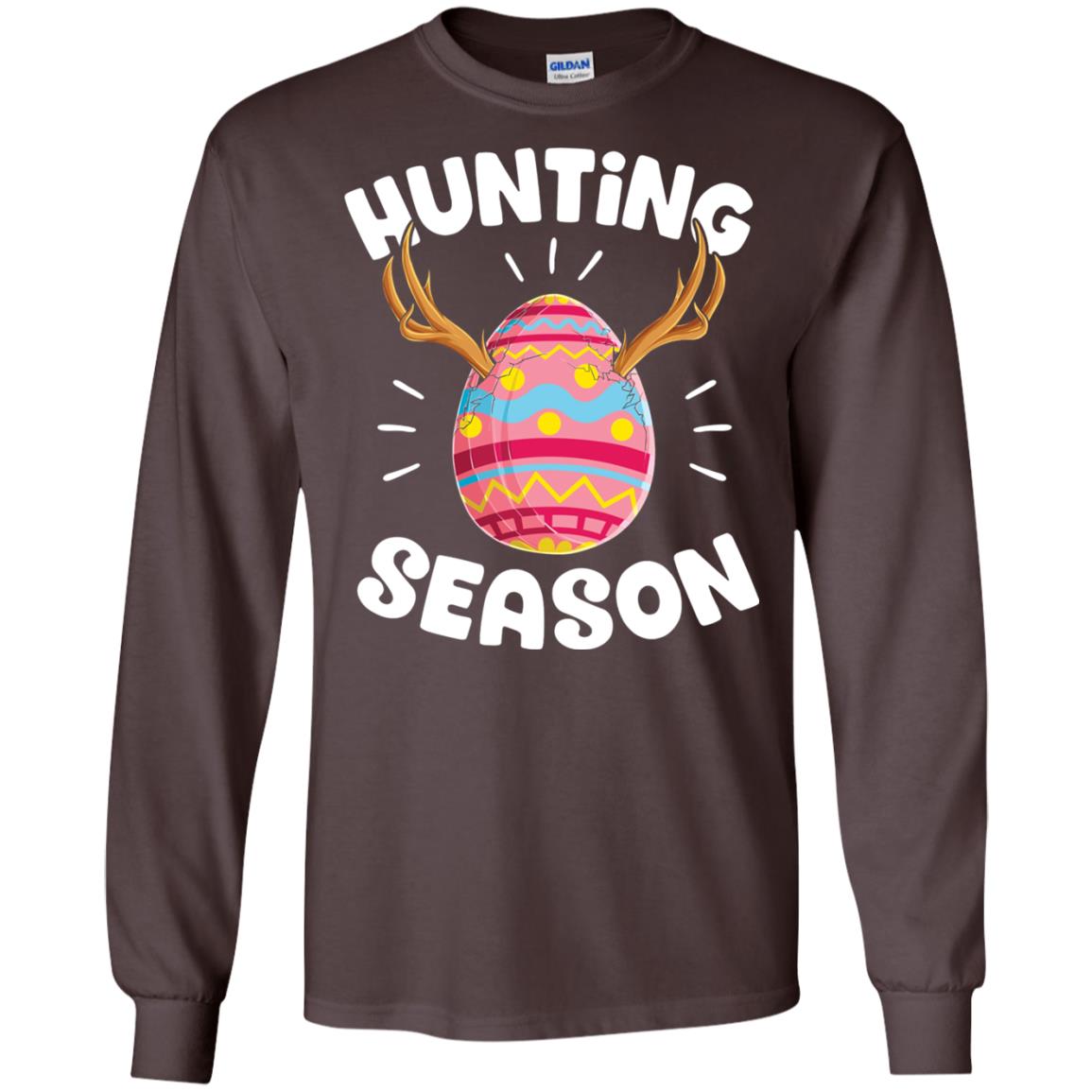 Hunting Season Easter Shirt Dark Chocolate