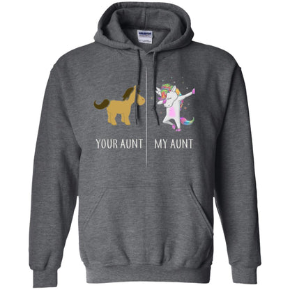 Family T-shirt Your Aunt My Aunt Dark Heather