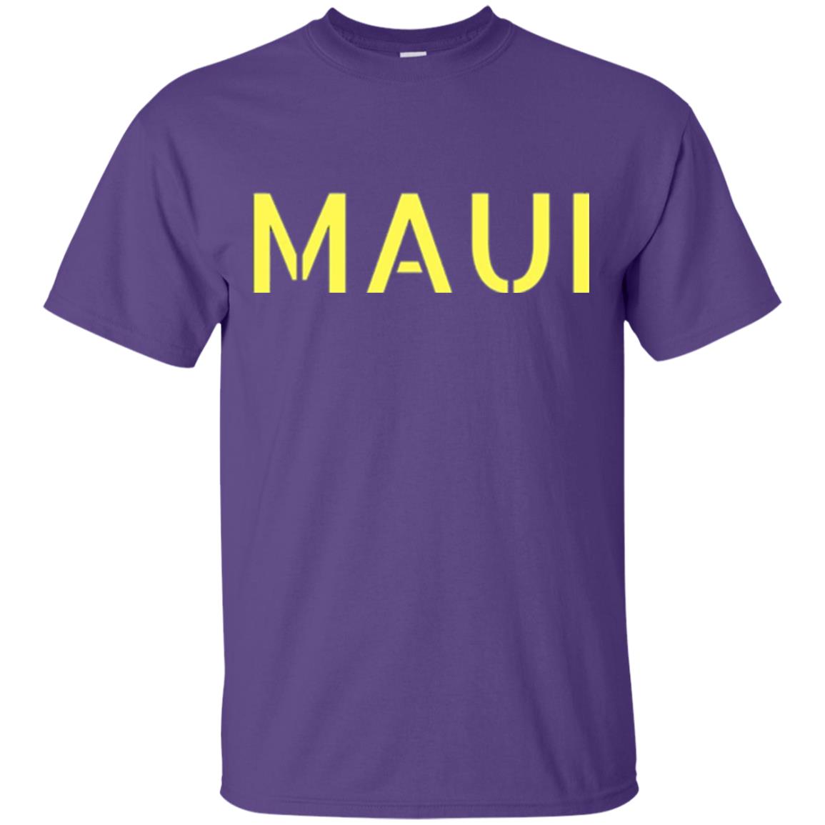 Mauii Hawaii T-shirt Purple