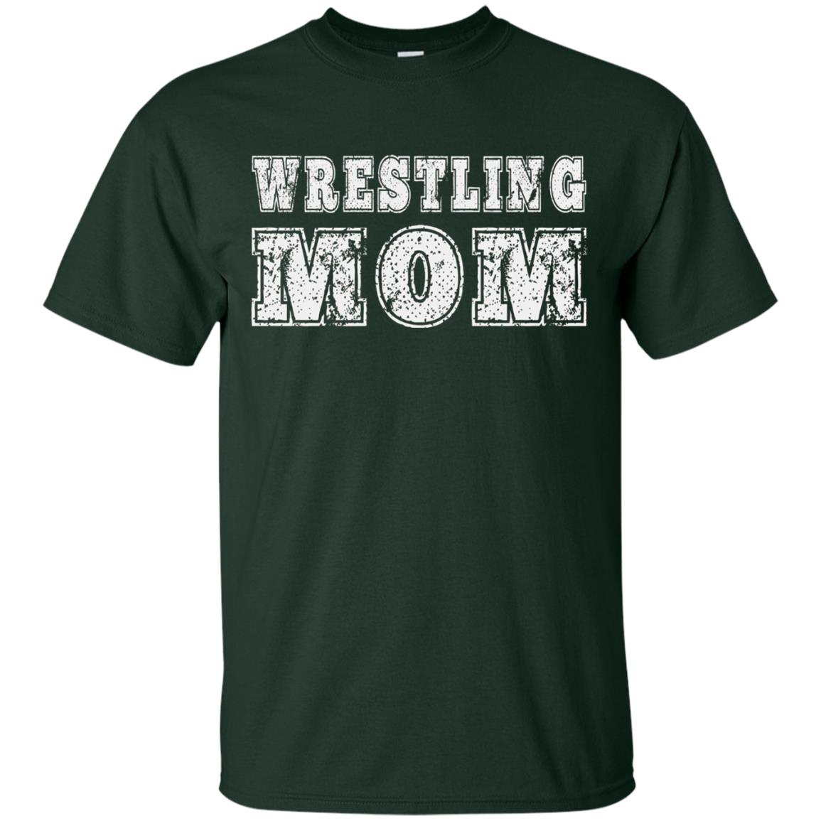Wrestling Mom Mommy T-shirt Forest