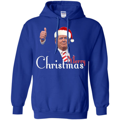 Trump Merry Christmas T-shirt Royal