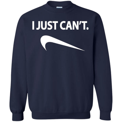 Funny I Just Cant Shirt Navy