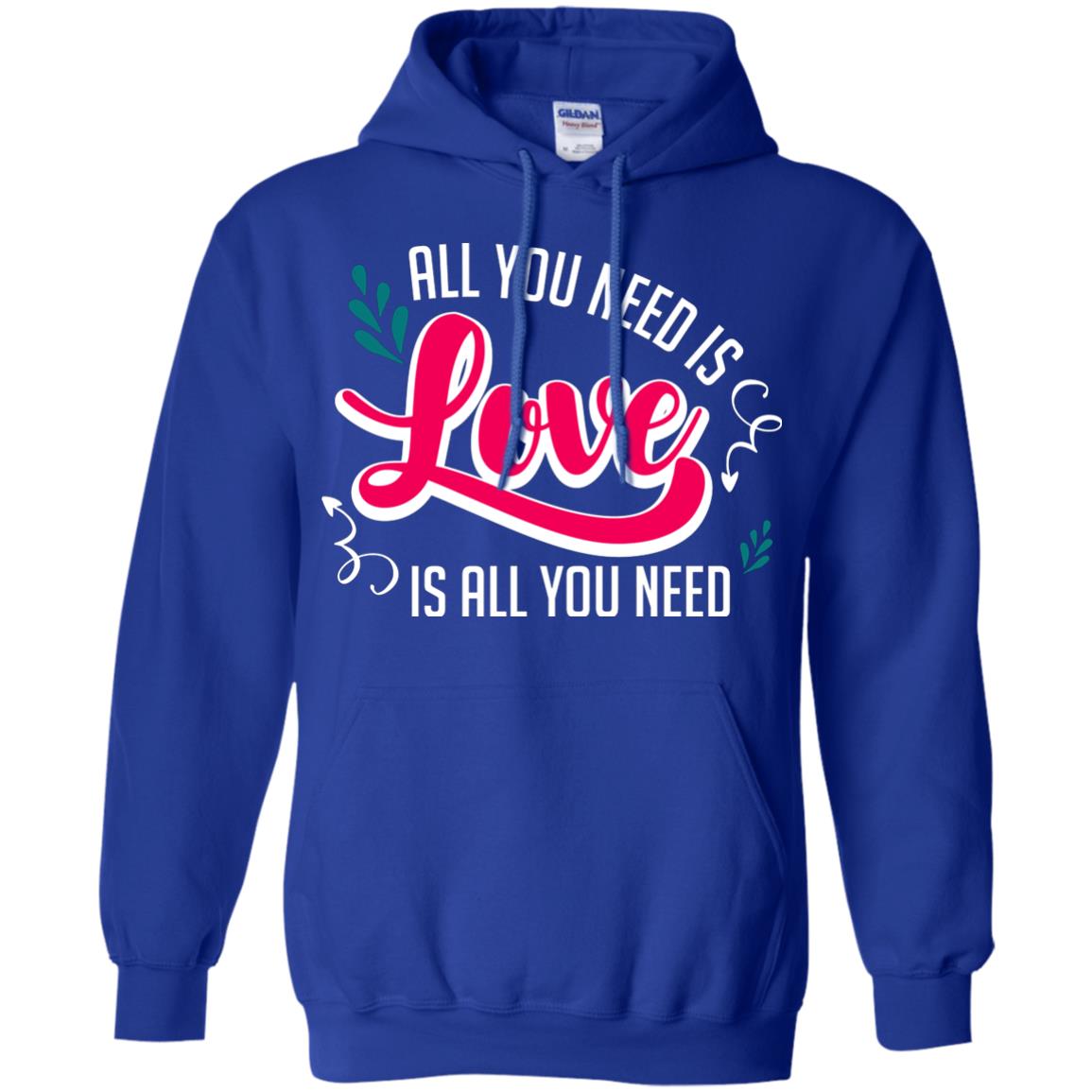 All You Need Is Love T-shirt Royal