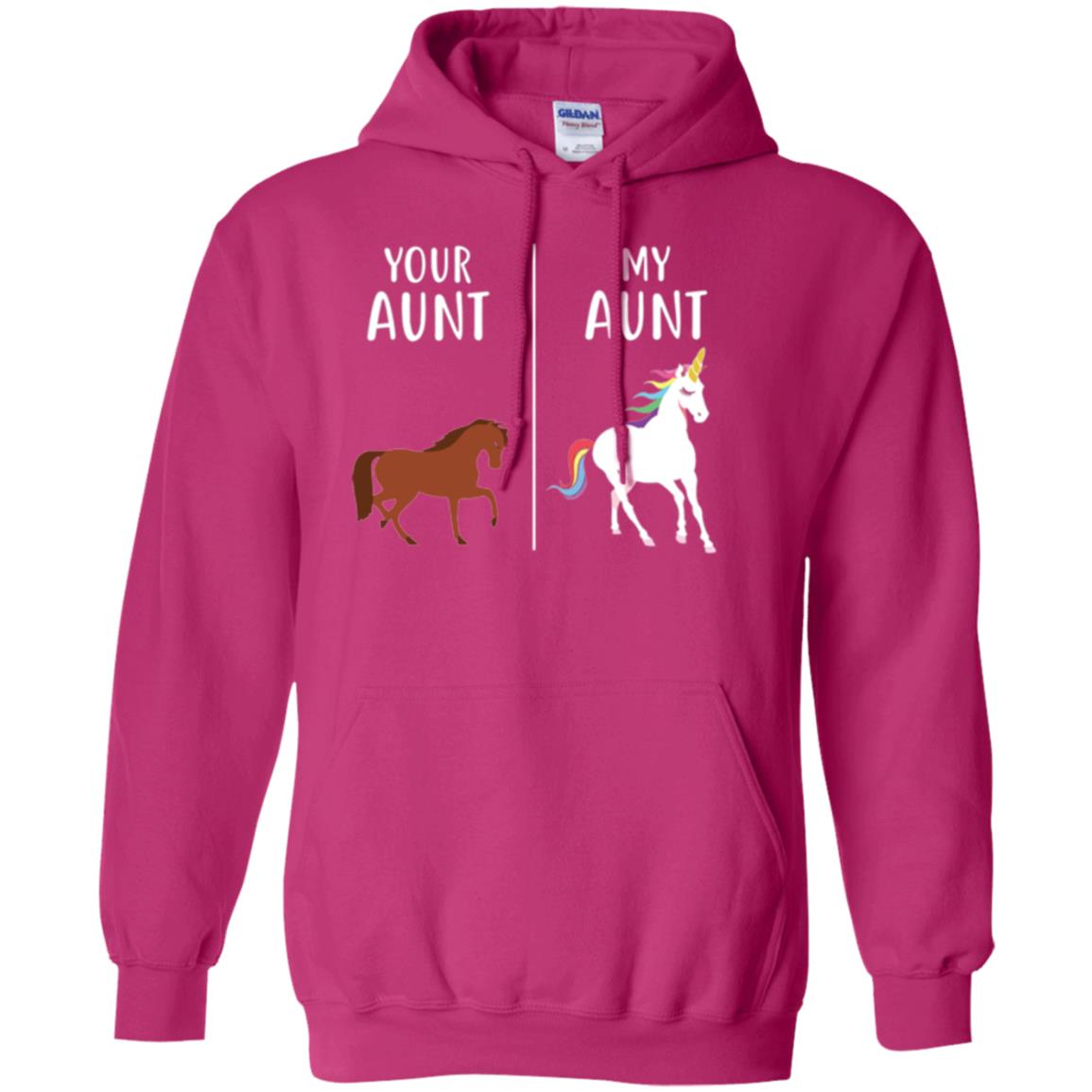 Unicorn T-shirt Your Aunt My Aunt Heliconia