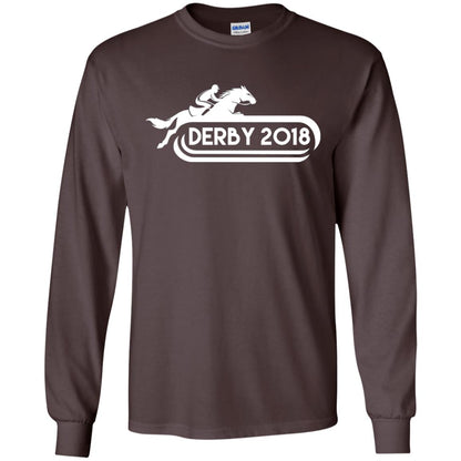 Derby 2018 Shirt Derby 2018 Horse Racing Dark Chocolate