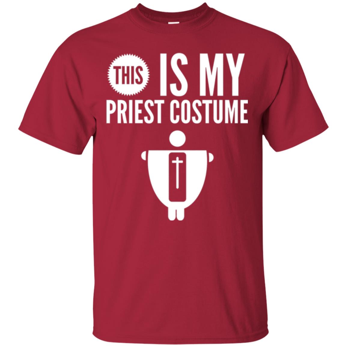 Halloween T-shirt This Is My Priest Cardinal