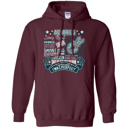 Dirty Mind Humble Caring Friend Filthy Sinner Mouth Good Heart Kind I Never Clamed I Was Perfect Aquarius Birthday Maroon