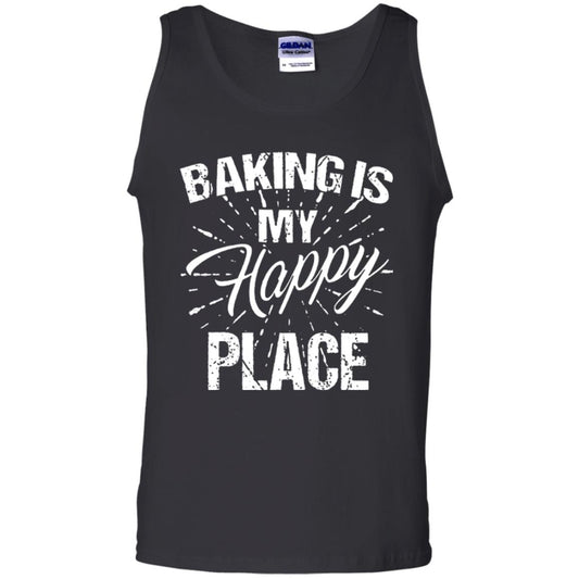 Baking Is My Happy Place Baker Shirt Black