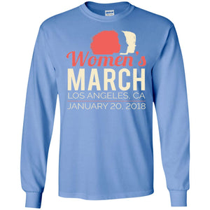 Women's March Los Angeles January 20 2018 Women's Right T-shirt
