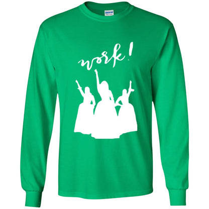Schuyler Sisters T-shirt Work Irish Green