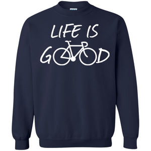 Bicycle T-shirt Life Is Good T-shirt