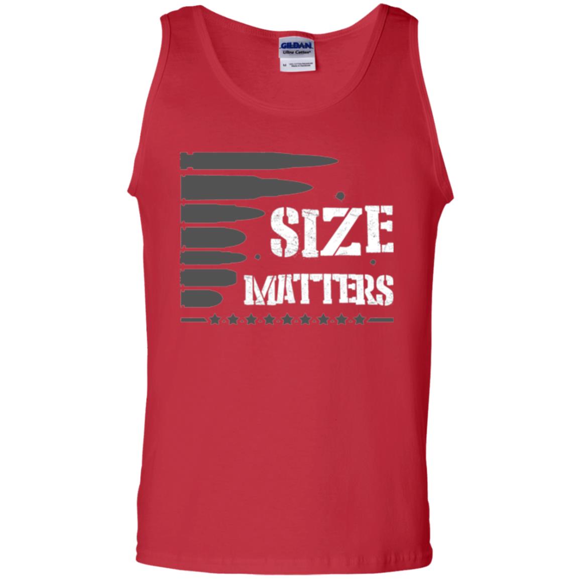 Hunter T-shirt Size Matters Red