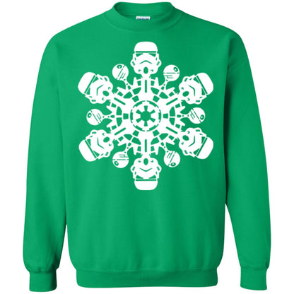 Christmas T-shirt Star Wars Stormtrooper Snowflake Irish Green