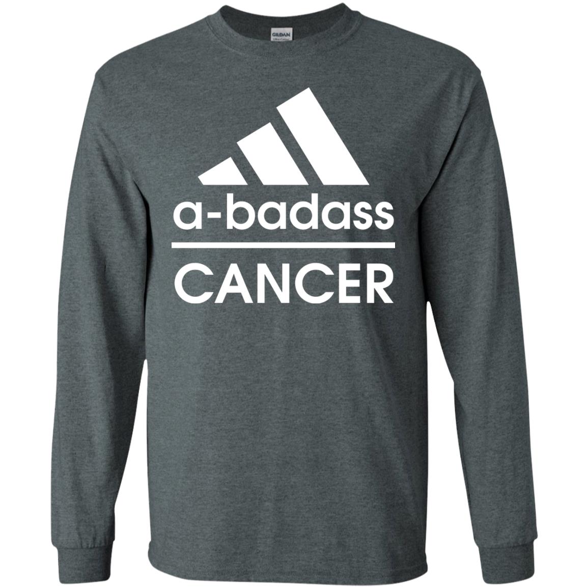Abadass Cancer Shirt Dark Heather