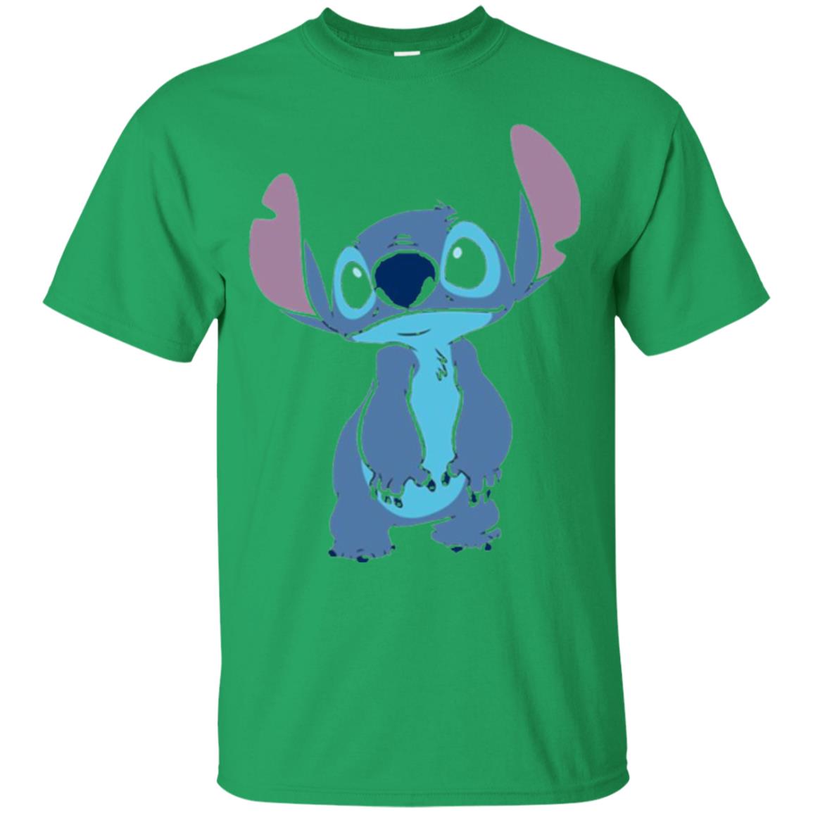 Disney Stitch Ohana T-shirt Irish Green