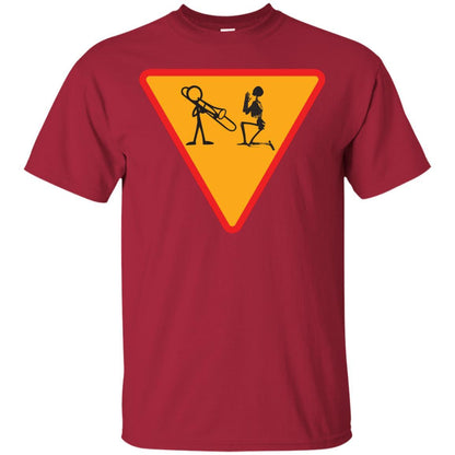 Trombone Lovers T-Shirt Funny Trombone Cardinal