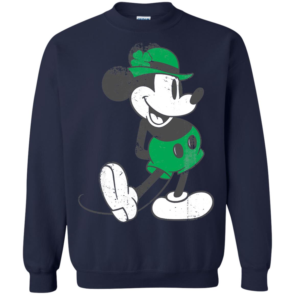 Mickey Mouse St. Patrick_s Day T-shirt Navy