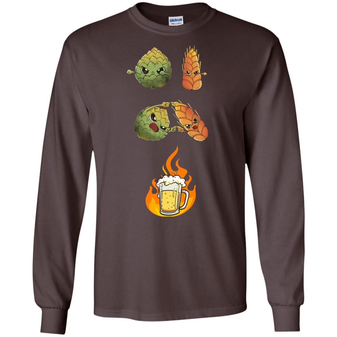 Beer Lover T-shirt Beer Fusion Dark Chocolate