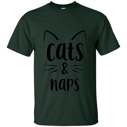 Cats And Naps Lovers T-shirt Forest
