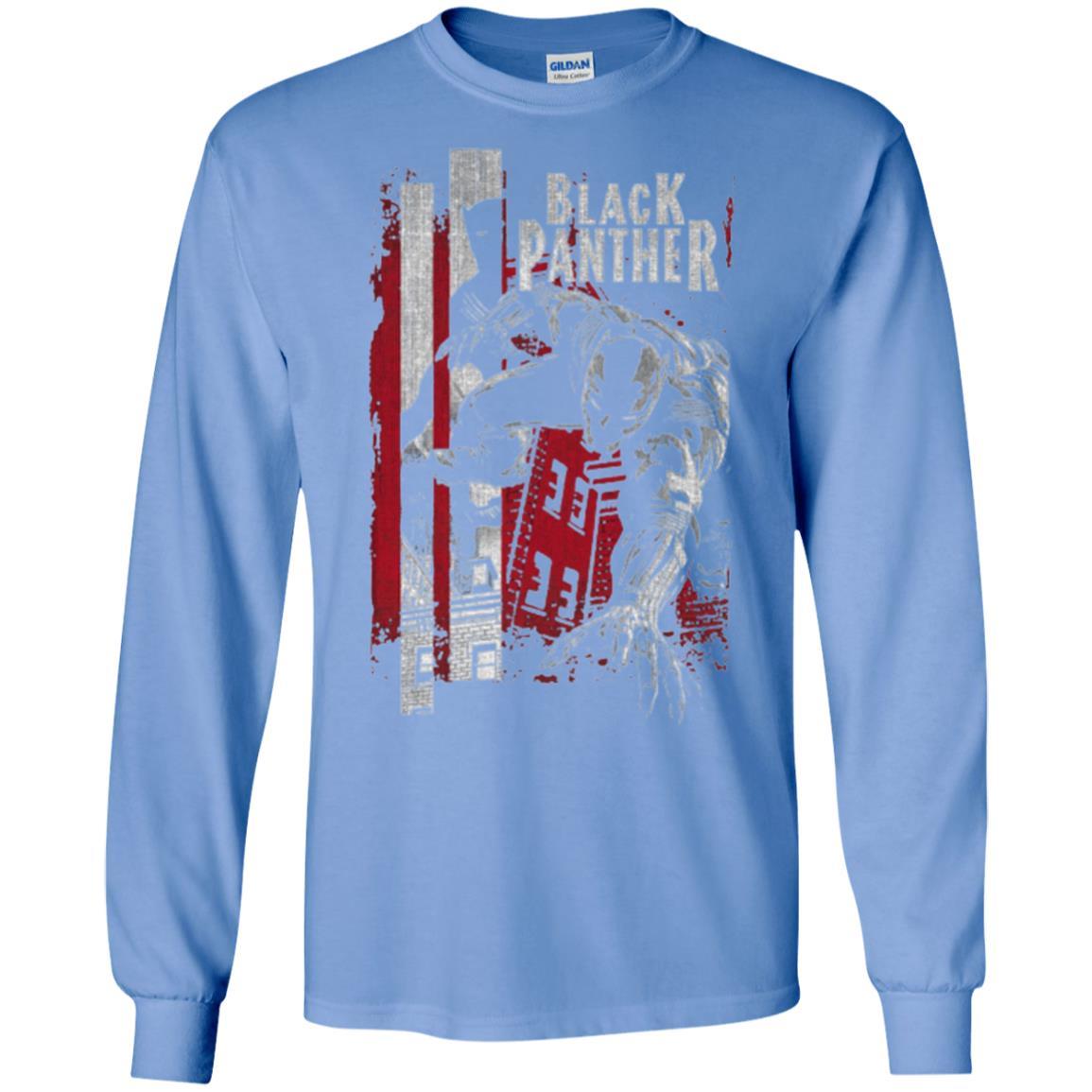 Film T-shirt Panther Lurk Graphic T-shirt Carolina Blue