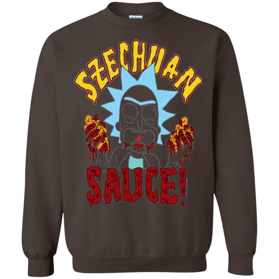 Film T-shirt Szechuan Sauce T-shirt Dark Chocolate