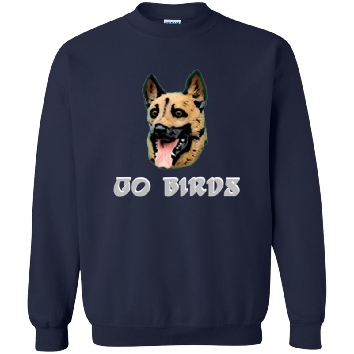 Dog Lover T-shirt Go Birds Underdog T-shirt Navy
