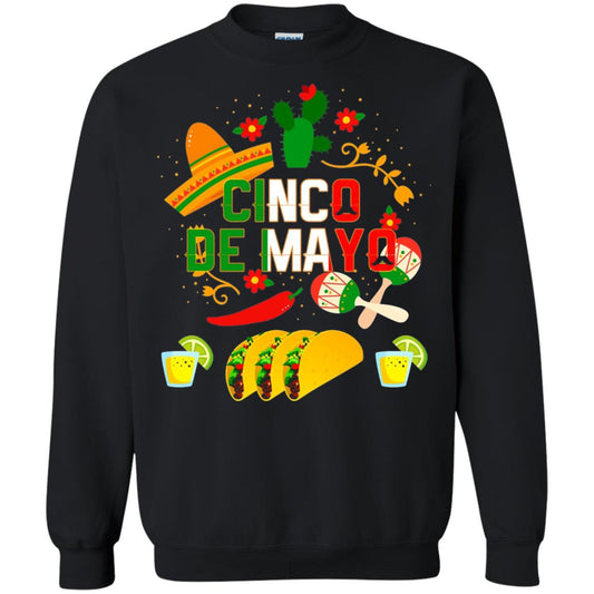 Fiesta Cinco De Mayo T-shirt Cinco De Mayo Black