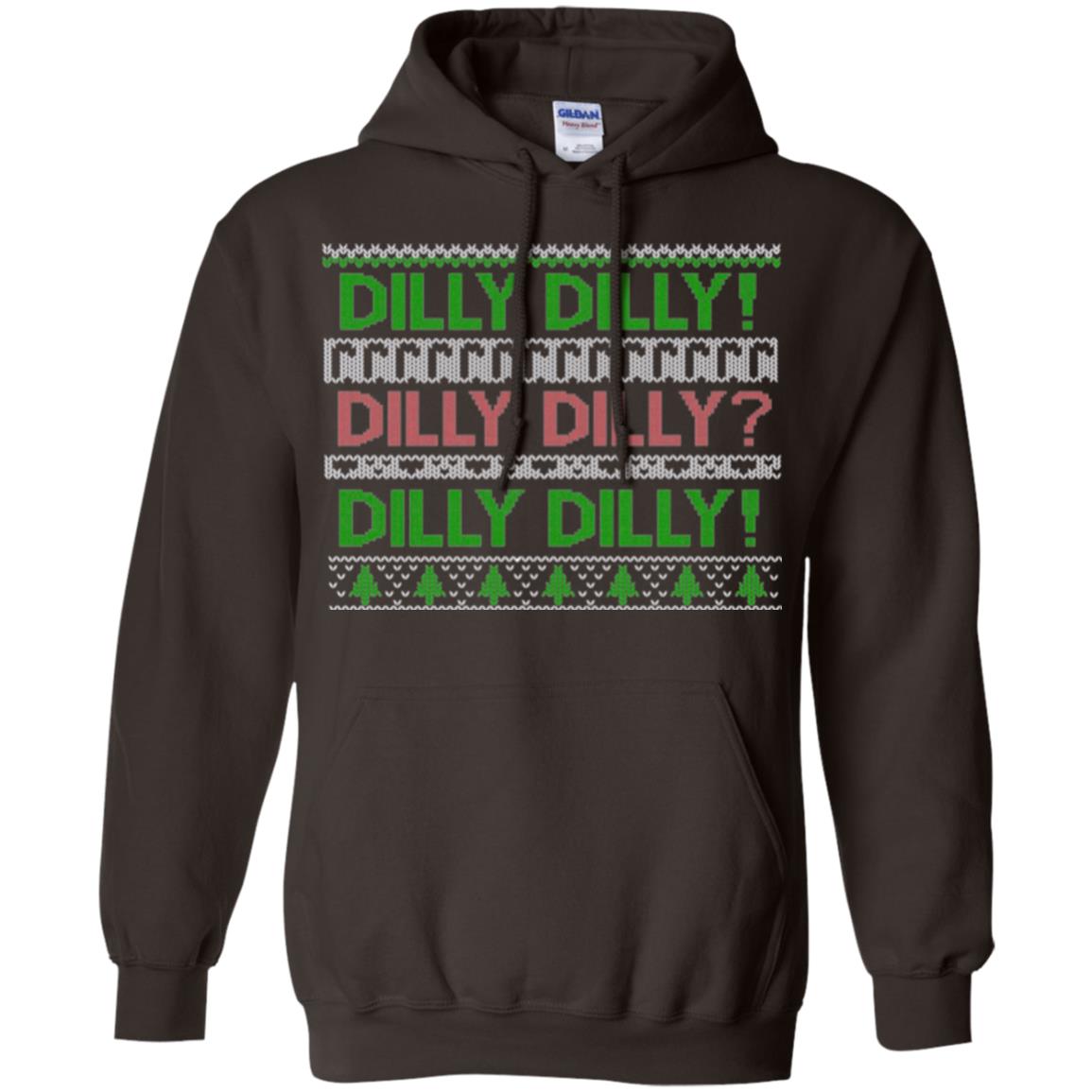 Christmas T-shirt Dilly Dilly Dark Chocolate