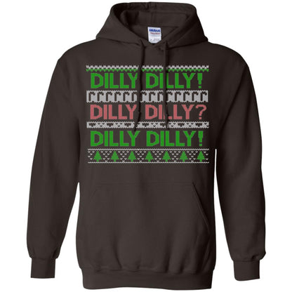 Christmas T-shirt Dilly Dilly Dark Chocolate