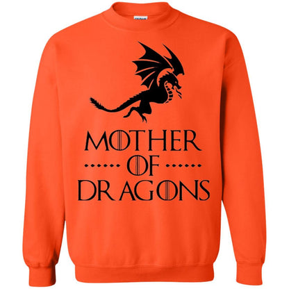 Throne Dragon T-shirt Mother Of Dragons Game Orange
