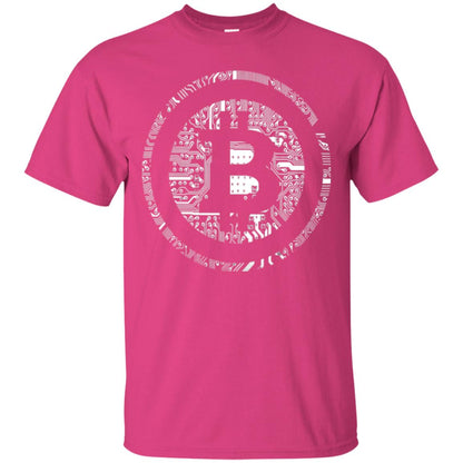 Crypto Currency Traders Bitcoin T-shirt Heliconia