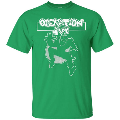 Operation Ivy Logo T-shirt Ska Man Guy Irish Green