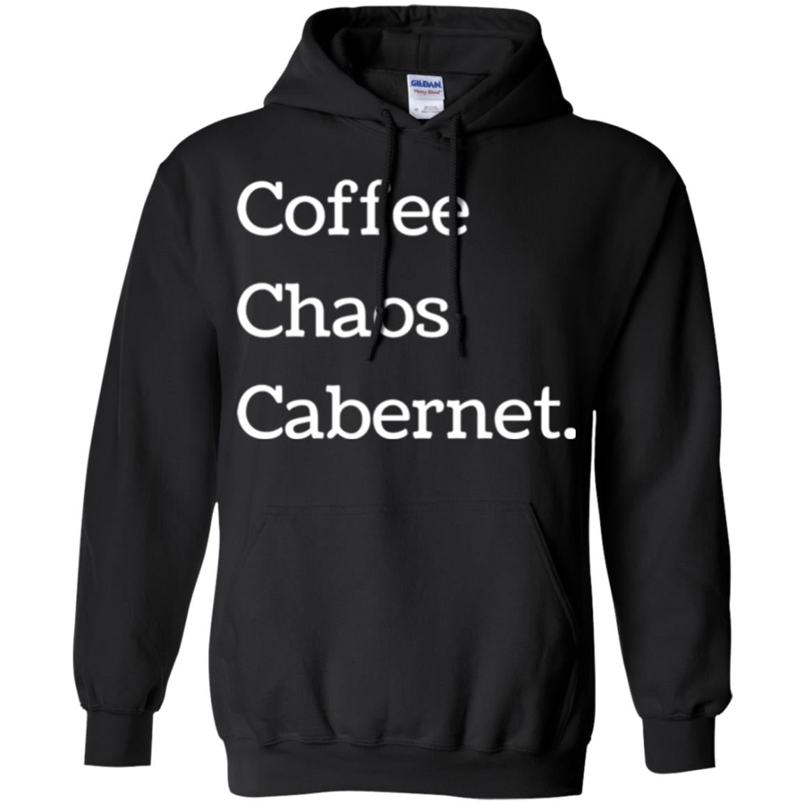 Coffee Chaos Cabernet T-shirt Black