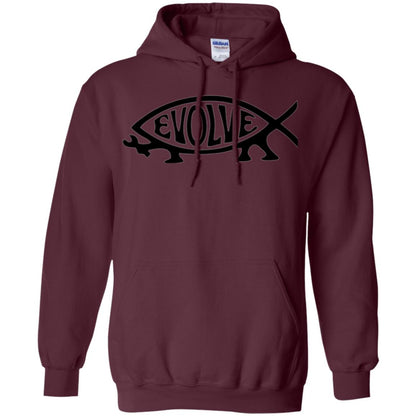 Darwin Evolution Evolve T-shirt Maroon