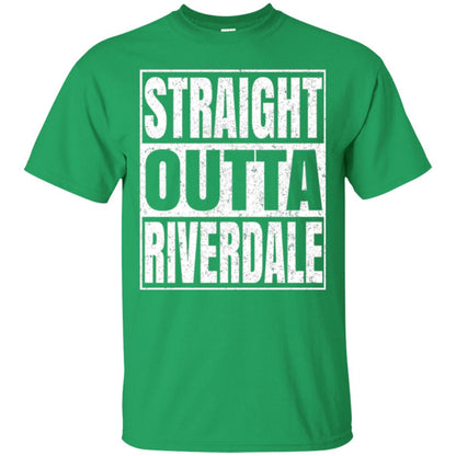 United States T-shirt Straight Outta Riverdale Irish Green