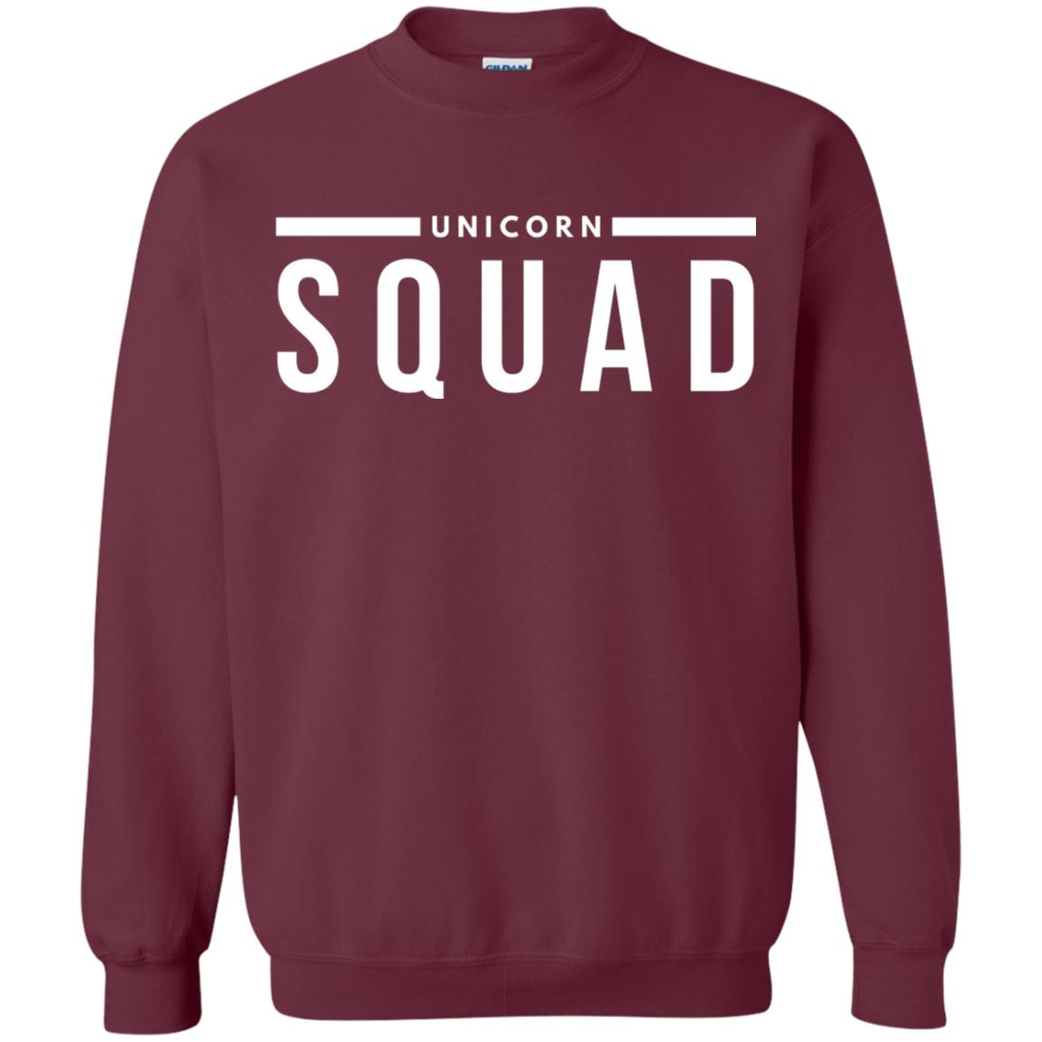 Funny Unicorn Squad Unicorn Lovers T-shirt Maroon