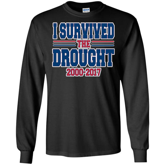 Buffalo Playoff T-shirt I Survived The Drought Black