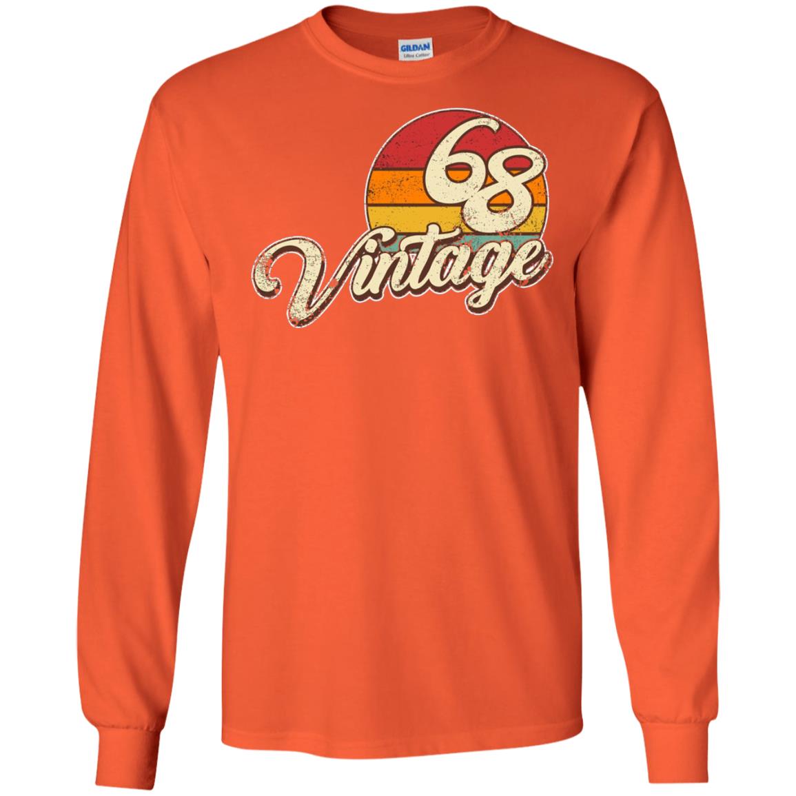 50th Birthday Shirt 1986 Vintage Orange