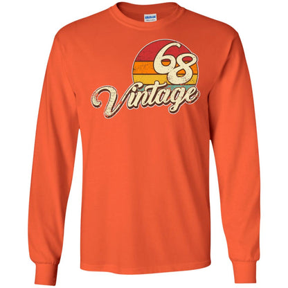 50th Birthday Shirt 1986 Vintage Orange