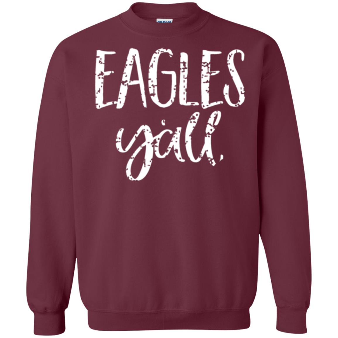 Eagles Y_all Flying Eagles T-shirt Maroon